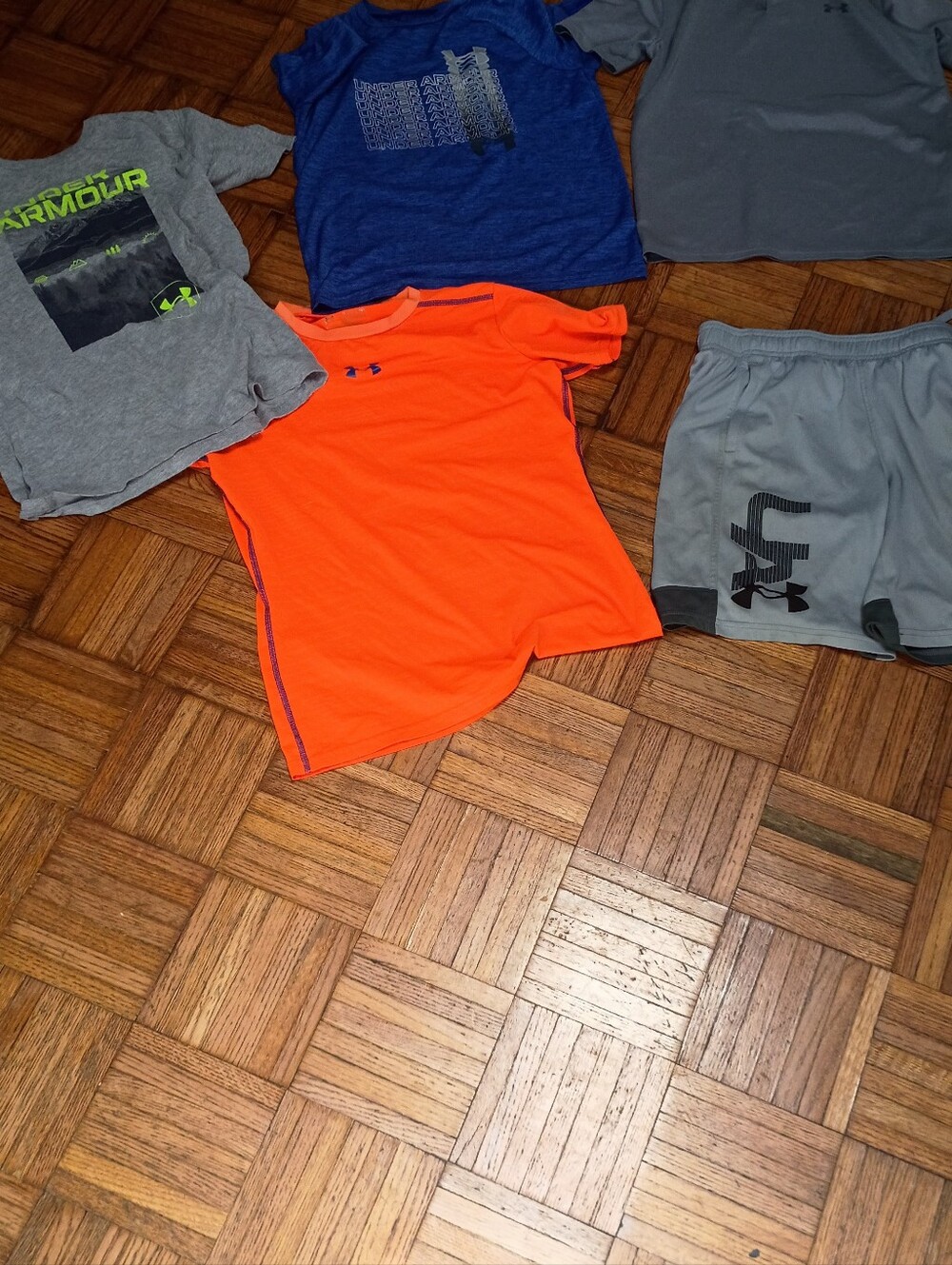 Under Armour Neon Orange Boys' Performance Tee